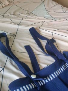 Cute Navy Blue Jumpsuit