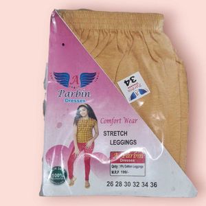 Combo Legging For Girls, Size 34 (Pack Of 3)