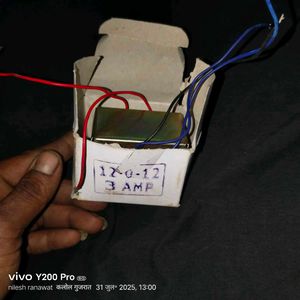 Transformer 12-0-12 3 AMP