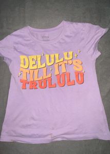 Lilac Graphic Tee