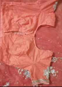 designer heavy netted saree