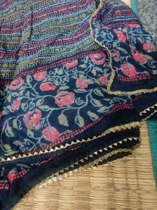 Floral Kurta  With Duppta
