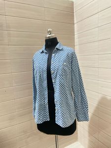 J. Crew 100% Cotton Button Front Trendy Denim Flow