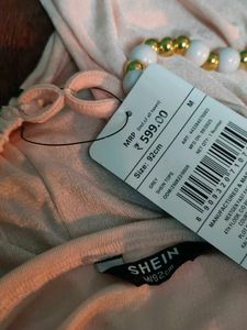 Elegant Peach Maxi dress