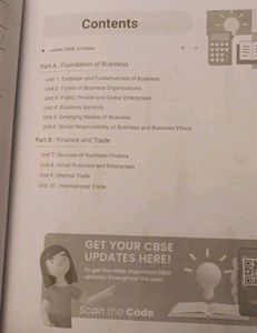 CBSE Class 11 Business Studies Question Bank