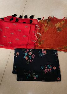 Combo Of 3 Scarfs