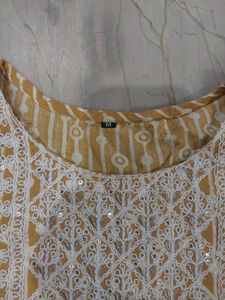 Cotton Embroidery Kurti For Women