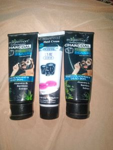 Pack Of 3 Charcoal Peel Mask