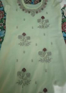 Elegant Embroidered Kurta Set