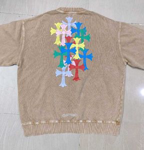 Chrome hearts multicolor cross Sweatshirt Size XL