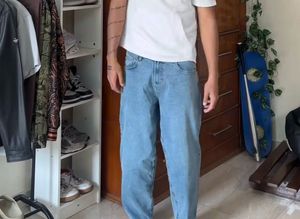 Light Wash Denim Jeans