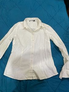 White Button-Down Shirt