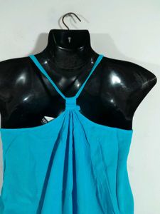 Y2k Blue Top