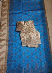 Pashmina Silk Saree with Blouse