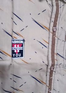 Boys Sleevless Shirt   Size:34