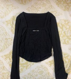 Corset Black Top