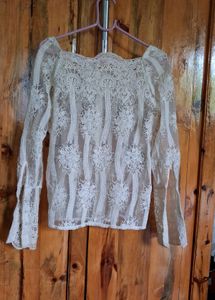 Vintage Lace Blouse