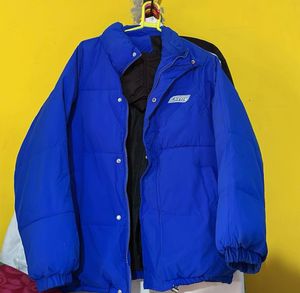 Stylish Blue Puffer Jacket