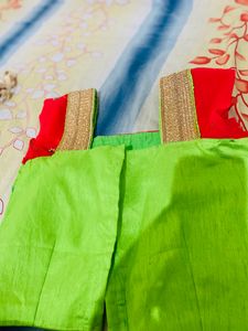 Green blouse