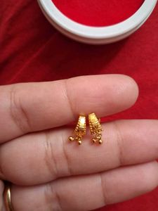 Golden Earrings 18crt