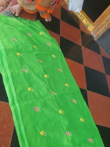 Green Used Saree I