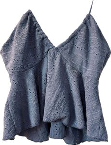 Ocean Blue Halter Neck Top