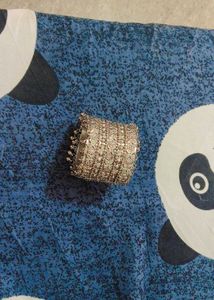 Silver Tone Statement Cuff Bracelet