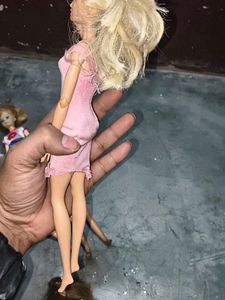 Barbie Doll in Pink Dress