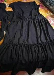New Black Abaya , With Dupatta Niqab , Belt