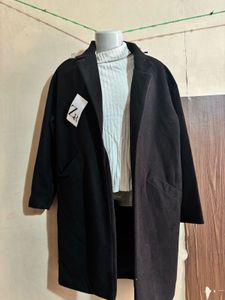 korean Black Coat