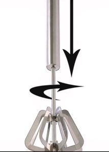 Stainless Steel Push Whisk