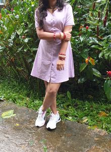 Lilac Short Dress