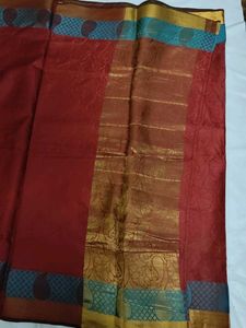 Elegant Maroon Saree