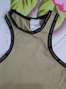 (536)IETS FRANS Ribbed Tank Top