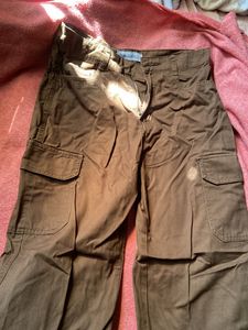 ZARA Brown Cargo Jeans🤎🥾📦