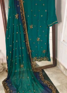 Elegant Green Kurta Set