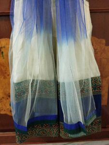 DORIA Cotton Anarkali Frock Suit( Duppata+Pants)