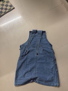 Denim Button Up Dress