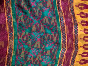 Colorful Saree with Blouse