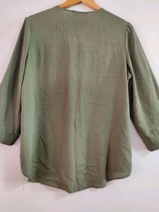 Atmosphere Women Moss Green Top