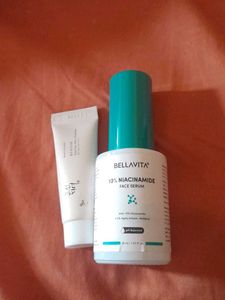 Bella Vita Niacinamide Face Serum with trayal pack