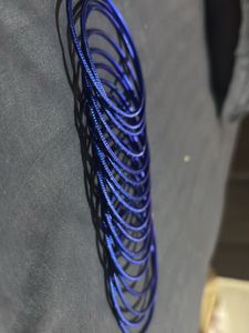 Metal Blue Bangle