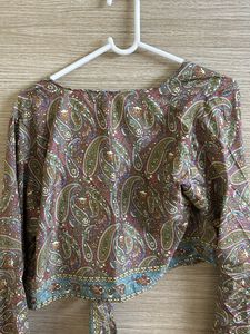 Wrap Around top With Pants