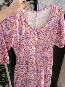 Floral Print Midi Dress