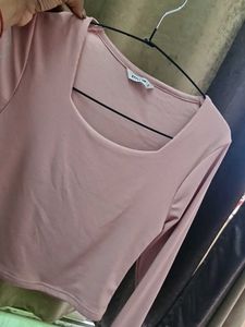 Ribbed Long Sleeve Top