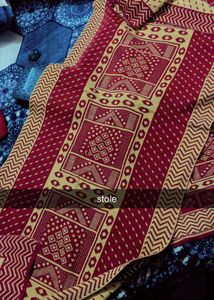 Red &amp; Gold Ethnic Kurta Set