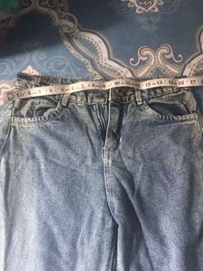 Wide Leg Denim Jeans
