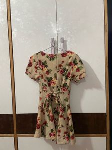 new Floral Mini Dress
