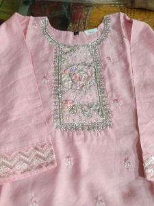 Elegant Pink Kurta Set