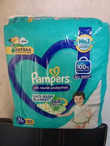 New Pampers XL Size 30 Pants